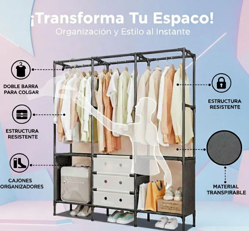 ARMARIO DE LUJO TRES CUERPOS ®